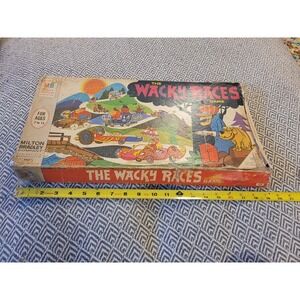 Vintage 1969 Whacky Racers Milton Bradley Board Game- Missing Very Few Pieces